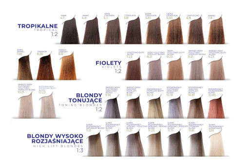 Proximus Supreme Color Nanotechnology – profesjonalna farba do włosów z kwasem hialuronowym, 100ml Proximus Supreme Color Nanotechnology – profesjonalna farba do włosów z kwasem hialuronowym, 100ml