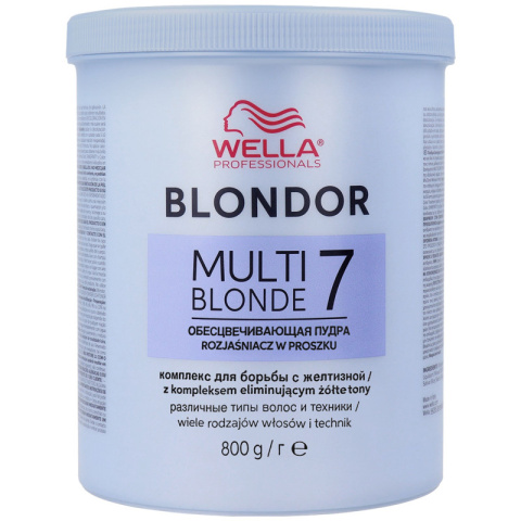 WELLA BLONDOR MULTI BLOND POWDER, Rozjaśniacz 800g WELLA BLONDOR MULTI BLOND POWDER, Rozjaśniacz 800g
